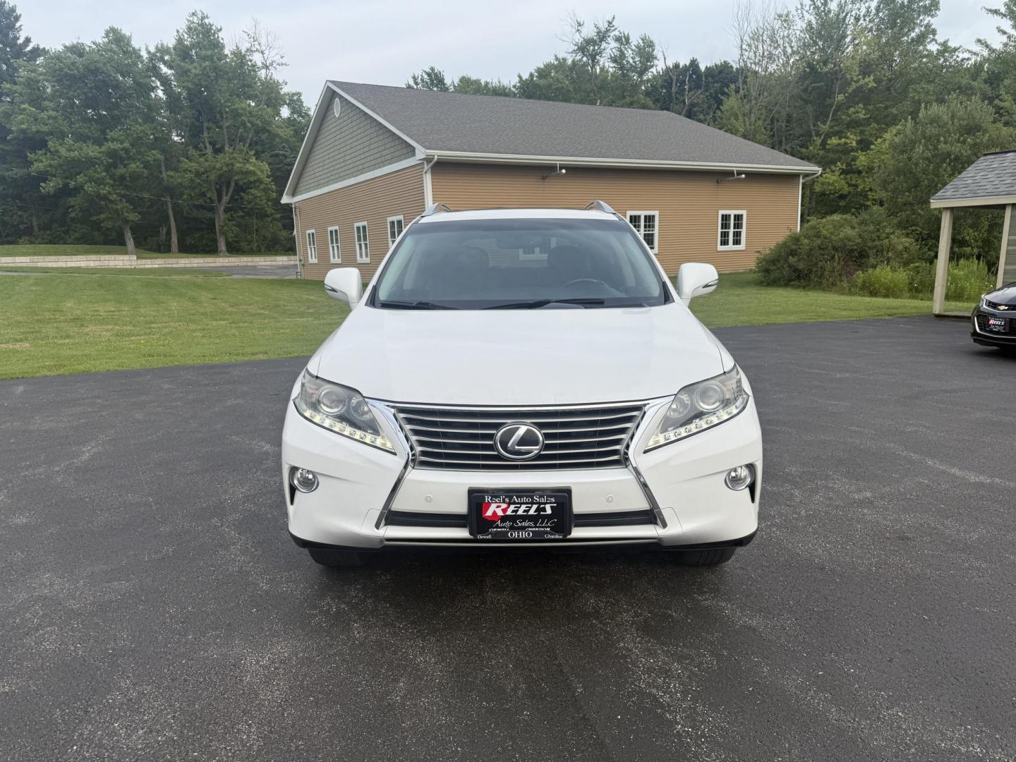 2015 White /Black Lexus RX 350 AWD (2T2BK1BA7FC) with an 3.5L V6 DOHC 24V engine, 6-Speed Automatic transmission, located at 11115 Chardon Rd. , Chardon, OH, 44024, (440) 214-9705, 41.580246, -81.241943 - This Lexus is a luxury SUV with Toyota reliability. Powered by Toyota's 3.5 V6 engine and a 6 speed automatic transmission this SUV offers butter smooth power delivery while not hurting at the pump. On the inside you'll find a leather wrapped interior with powered heated and cooled front seats, a pr - Photo#1