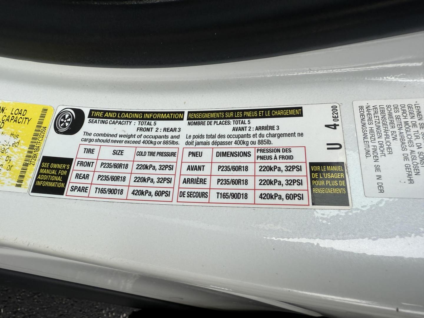2015 White /Black Lexus RX 350 AWD (2T2BK1BA7FC) with an 3.5L V6 DOHC 24V engine, 6-Speed Automatic transmission, located at 11115 Chardon Rd. , Chardon, OH, 44024, (440) 214-9705, 41.580246, -81.241943 - This Lexus is a luxury SUV with Toyota reliability. Powered by Toyota's 3.5 V6 engine and a 6 speed automatic transmission this SUV offers butter smooth power delivery while not hurting at the pump. On the inside you'll find a leather wrapped interior with powered heated and cooled front seats, a pr - Photo#19