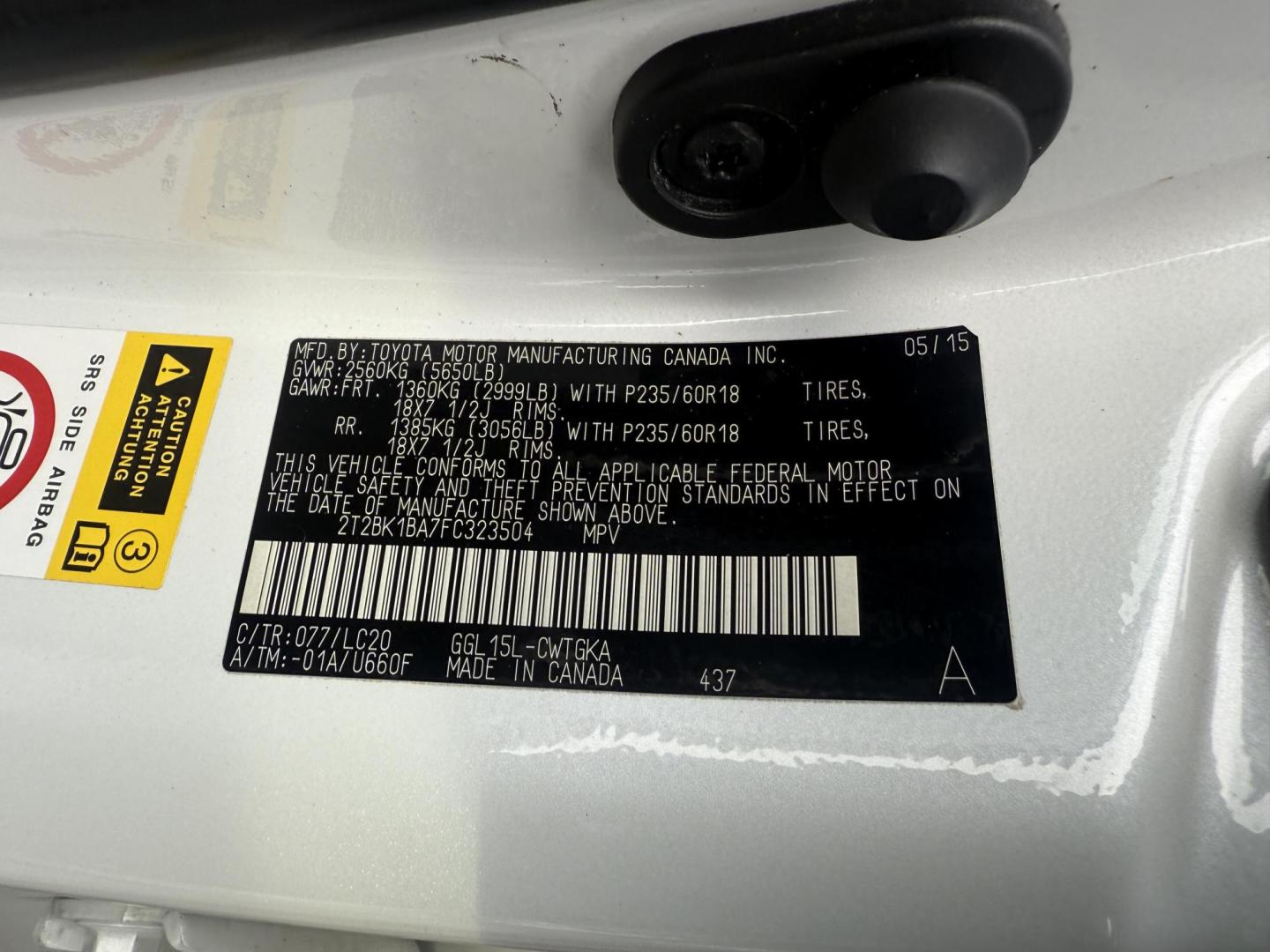 2015 White /Black Lexus RX 350 AWD (2T2BK1BA7FC) with an 3.5L V6 DOHC 24V engine, 6-Speed Automatic transmission, located at 11115 Chardon Rd. , Chardon, OH, 44024, (440) 214-9705, 41.580246, -81.241943 - This Lexus is a luxury SUV with Toyota reliability. Powered by Toyota's 3.5 V6 engine and a 6 speed automatic transmission this SUV offers butter smooth power delivery while not hurting at the pump. On the inside you'll find a leather wrapped interior with powered heated and cooled front seats, a pr - Photo#18