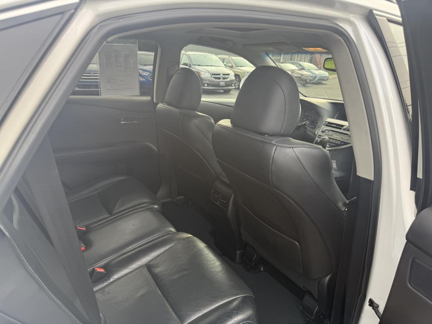 2015 White /Black Lexus RX 350 AWD (2T2BK1BA7FC) with an 3.5L V6 DOHC 24V engine, 6-Speed Automatic transmission, located at 11115 Chardon Rd. , Chardon, OH, 44024, (440) 214-9705, 41.580246, -81.241943 - This Lexus is a luxury SUV with Toyota reliability. Powered by Toyota's 3.5 V6 engine and a 6 speed automatic transmission this SUV offers butter smooth power delivery while not hurting at the pump. On the inside you'll find a leather wrapped interior with powered heated and cooled front seats, a pr - Photo#38