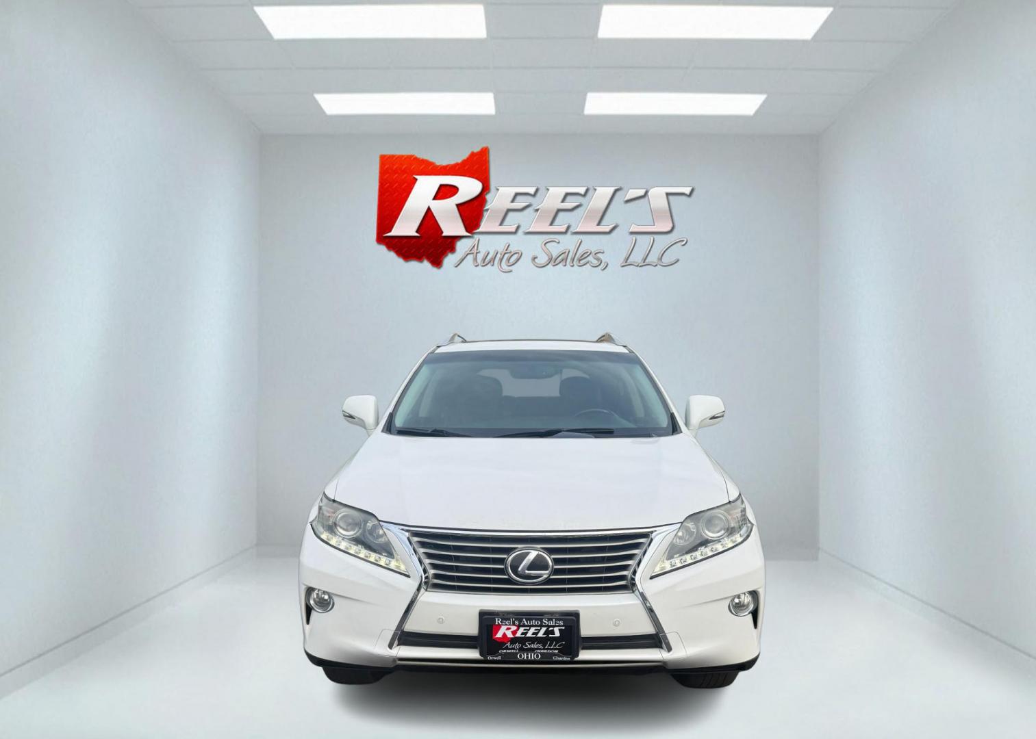 2015 White /Black Lexus RX 350 AWD (2T2BK1BA7FC) with an 3.5L V6 DOHC 24V engine, 6-Speed Automatic transmission, located at 11115 Chardon Rd. , Chardon, OH, 44024, (440) 214-9705, 41.580246, -81.241943 - Photo#1