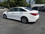 2014 White /Brown Hyundai Sonata GLS (5NPEB4AC8EH) with an 2.4L I4 DOHC 16V engine, 6-Speed Automatic transmission, located at 547 E. Main St., Orwell, OH, 44076, (440) 437-5893, 41.535435, -80.847855 - This One Owner 2014 Hyundai Sonata GLS with a leather interior combines comfort and style with its premium seating, complementing the vehicle's features like the 2.4L I4 GDI engine, 6-speed automatic transmission, active ECO mode, power driver’s seat, heated front seats, a 4.3-inch touchscreen, an - Photo#10
