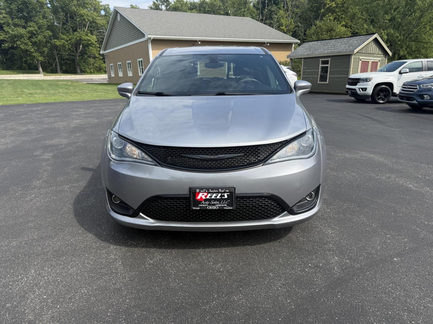 2019 Silver /Black Chrysler Pacifica Touring Plus (2C4RC1FG2KR) with an 3.6L V6 DOHC 24V engine, 9A transmission, located at 547 E. Main St., Orwell, OH, 44076, (440) 437-5893, 41.535435, -80.847855 - This 2019 Chrysler Pacifica Touring Plus with the 3.6 Pentastar V6 engine and 9-speed automatic transmission offers a versatile and comfortable family vehicle, achieving around 28 MPG highway. It features a power driver’s seat, a 7.0-inch touchscreen with Apple CarPlay and Android Auto, tri-zone a - Photo#1
