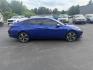 2023 Blue /Black Hyundai Elantra SEL (KMHLS4AGXPU) with an 2.0L I4 DOHC 16V engine, Automatic transmission, located at 11115 Chardon Rd. , Chardon, OH, 44024, (440) 214-9705, 41.580246, -81.241943 - This One Owner 2023 Hyundai Elantra SEL with a 2.0L I4 GDI engine delivers impressive fuel efficiency, achieving around 40 MPG highway, and boasts modern features such as LED daytime running lights, a large 10.25-inch touchscreen with Apple CarPlay and Android Auto, heated front seats, a 10.25-inch - Photo#3