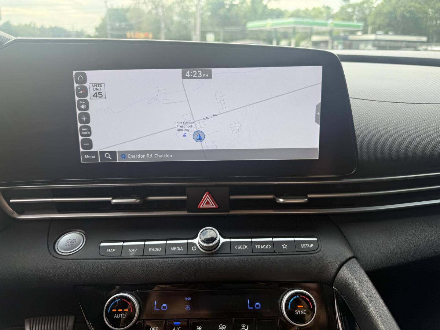 2023 Blue /Black Hyundai Elantra SEL (KMHLS4AGXPU) with an 2.0L I4 DOHC 16V engine, Automatic transmission, located at 11115 Chardon Rd. , Chardon, OH, 44024, (440) 214-9705, 41.580246, -81.241943 - This One Owner 2023 Hyundai Elantra SEL with a 2.0L I4 GDI engine delivers impressive fuel efficiency, achieving around 40 MPG highway, and boasts modern features such as LED daytime running lights, a large 10.25-inch touchscreen with Apple CarPlay and Android Auto, heated front seats, a 10.25-inch - Photo#22