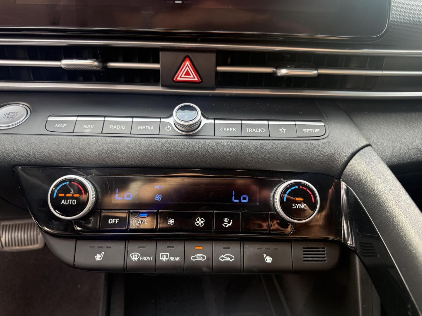 2023 Blue /Black Hyundai Elantra SEL (KMHLS4AGXPU) with an 2.0L I4 DOHC 16V engine, Automatic transmission, located at 11115 Chardon Rd. , Chardon, OH, 44024, (440) 214-9705, 41.580246, -81.241943 - This One Owner 2023 Hyundai Elantra SEL with a 2.0L I4 GDI engine delivers impressive fuel efficiency, achieving around 40 MPG highway, and boasts modern features such as LED daytime running lights, a large 10.25-inch touchscreen with Apple CarPlay and Android Auto, heated front seats, a 10.25-inch - Photo#25