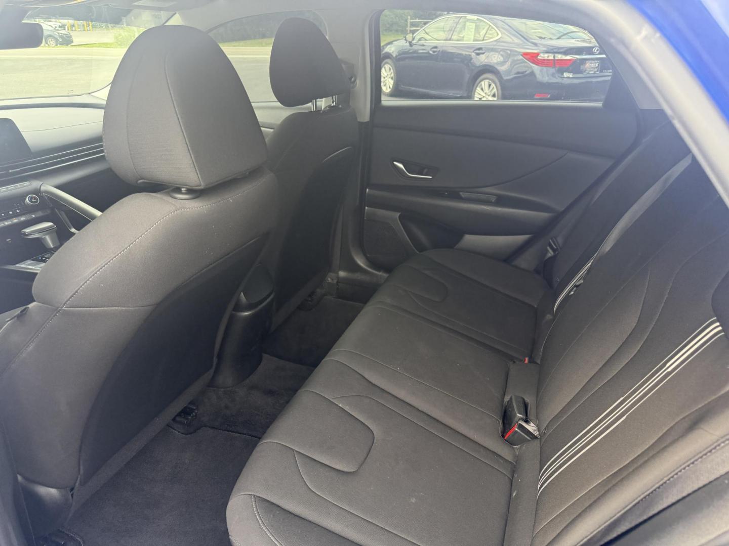 2023 Blue /Black Hyundai Elantra SEL (KMHLS4AGXPU) with an 2.0L I4 DOHC 16V engine, Automatic transmission, located at 11115 Chardon Rd. , Chardon, OH, 44024, (440) 214-9705, 41.580246, -81.241943 - This One Owner 2023 Hyundai Elantra SEL with a 2.0L I4 GDI engine delivers impressive fuel efficiency, achieving around 40 MPG highway, and boasts modern features such as LED daytime running lights, a large 10.25-inch touchscreen with Apple CarPlay and Android Auto, heated front seats, a 10.25-inch - Photo#28