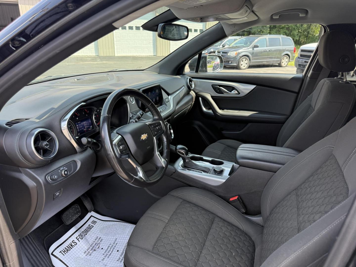 2020 Gray /Black Chevrolet Blazer 2LT AWD (3GNKBHRS9LS) with an 3.6L V6 DOHC 24V engine, 9A transmission, located at 547 E. Main St., Orwell, OH, 44076, (440) 437-5893, 41.535435, -80.847855 - This 2020 Chevrolet Blazer 2LT AWD is a sporty midsize SUV powered by a 3.6L V6 engine and 9-speed automatic transmission, delivering a robust 0-60 mph time of 6.1 seconds and a 4,500-pound towing capacity. It features a power driver’s seat, heated front seats, dual-zone automatic climate control, - Photo#17