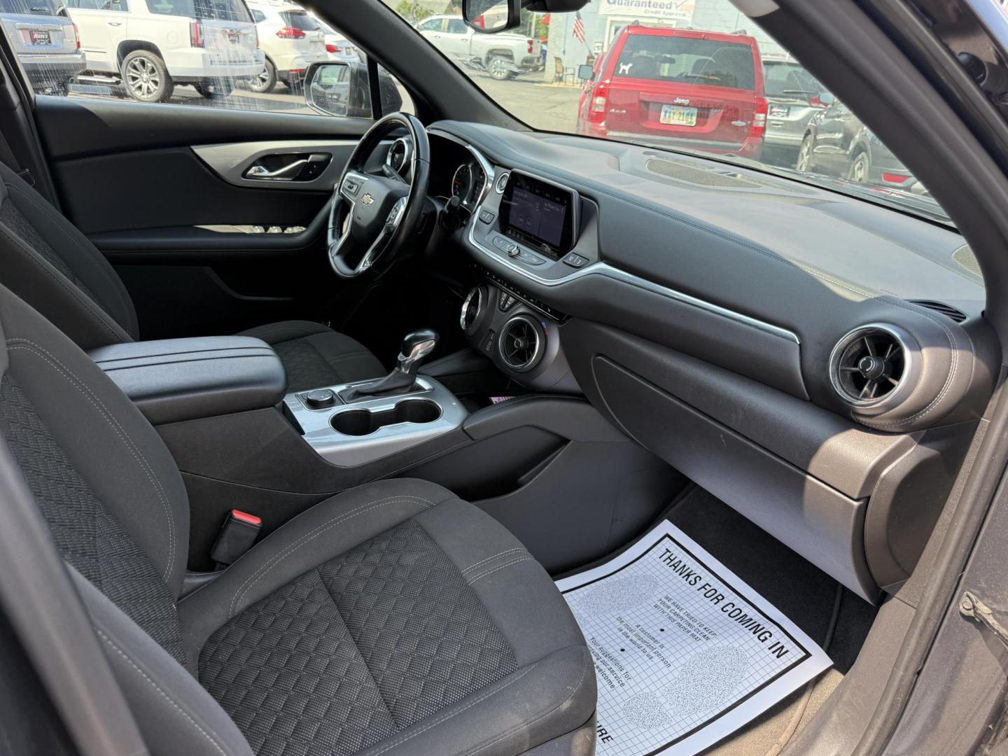 2020 Gray /Black Chevrolet Blazer 2LT AWD (3GNKBHRS9LS) with an 3.6L V6 DOHC 24V engine, 9A transmission, located at 547 E. Main St., Orwell, OH, 44076, (440) 437-5893, 41.535435, -80.847855 - This 2020 Chevrolet Blazer 2LT AWD is a sporty midsize SUV powered by a 3.6L V6 engine and 9-speed automatic transmission, delivering a robust 0-60 mph time of 6.1 seconds and a 4,500-pound towing capacity. It features a power driver’s seat, heated front seats, dual-zone automatic climate control, - Photo#43