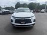 2021 White /Black Chevrolet Blazer 2LT AWD (3GNKBHRS1MS) with an 3.6L V6 DOHC 24V engine, 9A transmission, located at 547 E. Main St., Orwell, OH, 44076, (440) 437-5893, 41.535435, -80.847855 - This 2021 Chevrolet Blazer 2LT AWD is a sporty midsize SUV powered by a 3.6L V6 engine and 9-speed automatic transmission, delivering a robust 0-60 mph time of 6.1 seconds and a 4,500-pound towing capacity. It features a power driver’s seat, heated front seats, dual-zone automatic climate control, - Photo#1
