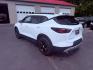 2021 White /Black Chevrolet Blazer 2LT AWD (3GNKBHRS1MS) with an 3.6L V6 DOHC 24V engine, 9A transmission, located at 547 E. Main St., Orwell, OH, 44076, (440) 437-5893, 41.535435, -80.847855 - This 2021 Chevrolet Blazer 2LT AWD is a sporty midsize SUV powered by a 3.6L V6 engine and 9-speed automatic transmission, delivering a robust 0-60 mph time of 6.1 seconds and a 4,500-pound towing capacity. It features a power driver’s seat, heated front seats, dual-zone automatic climate control, - Photo#10