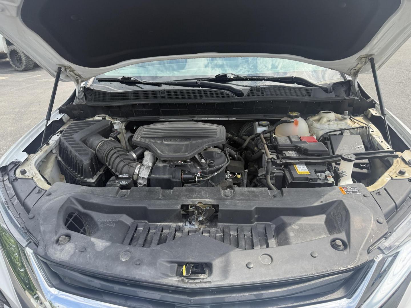 2021 White /Black Chevrolet Blazer 2LT AWD (3GNKBHRS1MS) with an 3.6L V6 DOHC 24V engine, 9A transmission, located at 547 E. Main St., Orwell, OH, 44076, (440) 437-5893, 41.535435, -80.847855 - This 2021 Chevrolet Blazer 2LT AWD is a sporty midsize SUV powered by a 3.6L V6 engine and 9-speed automatic transmission, delivering a robust 0-60 mph time of 6.1 seconds and a 4,500-pound towing capacity. It features a power driver’s seat, heated front seats, dual-zone automatic climate control, - Photo#15