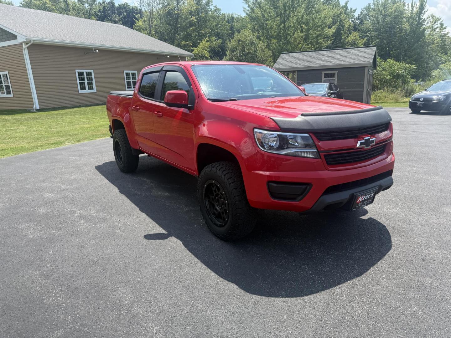 2020 Red /Gray Chevrolet Colorado Work Truck Crew Cab 4WD Short Box (1GCGTBEN3L1) with an 3.6L V6 DOHC 24V GAS engine, 8-Speed Automatic transmission, located at 11115 Chardon Rd. , Chardon, OH, 44024, (440) 214-9705, 41.580246, -81.241943 - This One Owner 2020 Chevrolet Colorado Work Truck Crew Cab 4WD with the 3.6L V6 engine and 8-speed automatic transmission offers strong performance and capability, especially with its 3.42 rear axle gearing for balanced power and efficiency. This model features a 7.0" touchscreen infotainment system - Photo#2