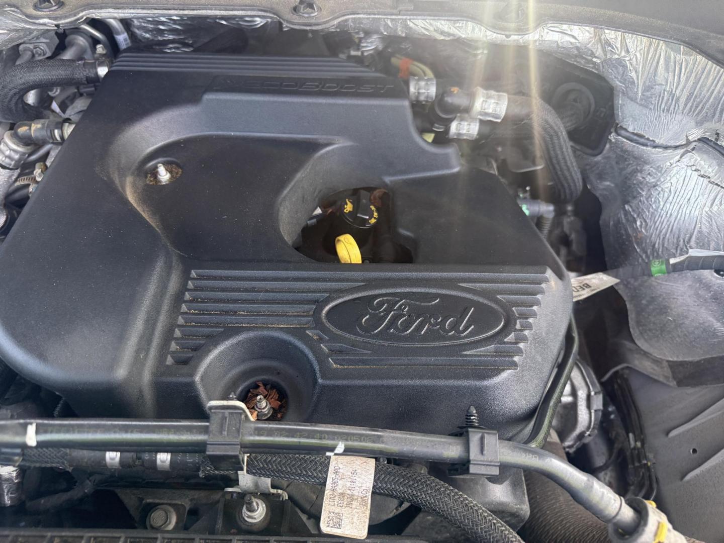 2020 Silver /Black Ford Explorer XLT AWD (1FMSK8DH4LG) with an 2.3L I4 DOHC 16V Turbo engine, 10A transmission, located at 11115 Chardon Rd. , Chardon, OH, 44024, (440) 214-9705, 41.580246, -81.241943 - This 2020 Ford Explorer XLT 4WD with the 2.3L turbocharged I4 EcoBoost engine and 10-speed automatic transmission offers a blend of performance and efficiency, achieving up to 27 MPG highway. It features a leather interior with power and heated front seats, heated second-row captain’s chairs, and - Photo#15