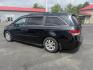 2014 Black /Gray Honda Odyssey EX-L (5FNRL5H6XEB) with an 3.5L V6 SOHC 24V engine, 6-Speed Automatic transmission, located at 547 E. Main St., Orwell, OH, 44076, (440) 437-5893, 41.535435, -80.847855 - This 2014 Honda Odyssey EX-L with Navigation is a well-equipped minivan featuring a 3.5L V6 engine and a 6-speed automatic transmission, delivering up to 27 MPG on the highway. It offers a comfortable ride with leather, heated, and power front seats, tri-zone automatic climate control, and a power m - Photo#10