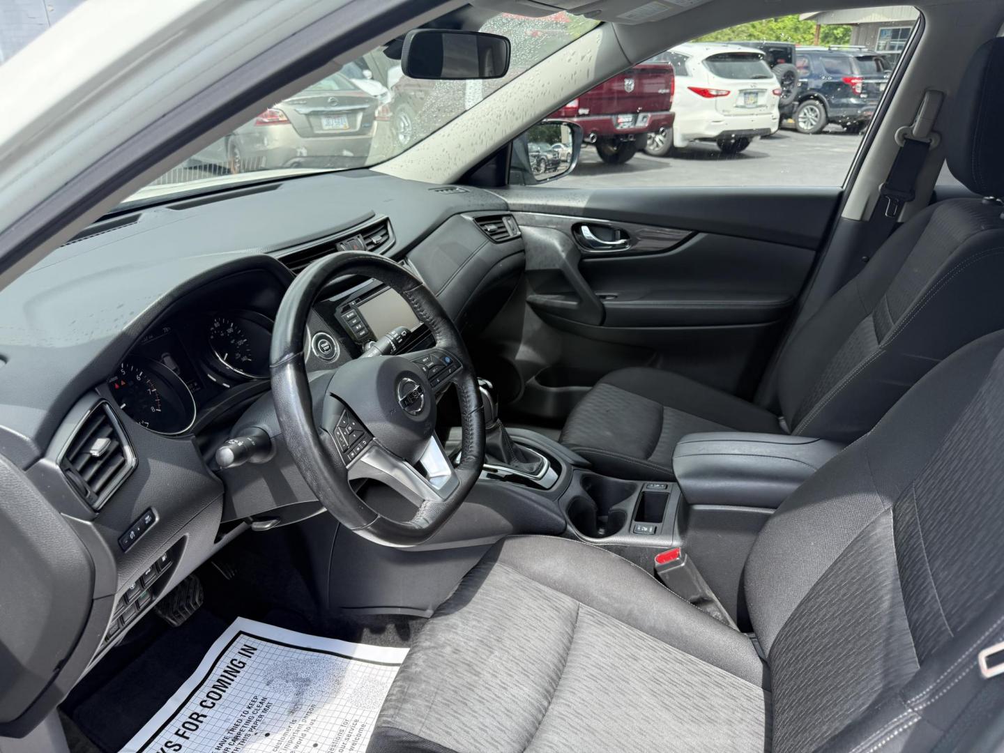 2019 White /Black Nissan Rogue SL AWD (JN8AT2MV6KW) with an 2.5L I4 DOHC 16V engine, Automatic transmission, located at 547 E. Main St., Orwell, OH, 44076, (440) 437-5893, 41.535435, -80.847855 - This 2019 Nissan Rogue SV AWD offers a fuel-efficient 2.5L I4 engine with an impressive 32 MPG highway rating and features a suite of advanced safety technologies, including Forward Collision Warning, Adaptive Cruise Control, Lane Keep Assist, Blind Spot Monitoring, and a 360-degree camera. Comfort - Photo#14