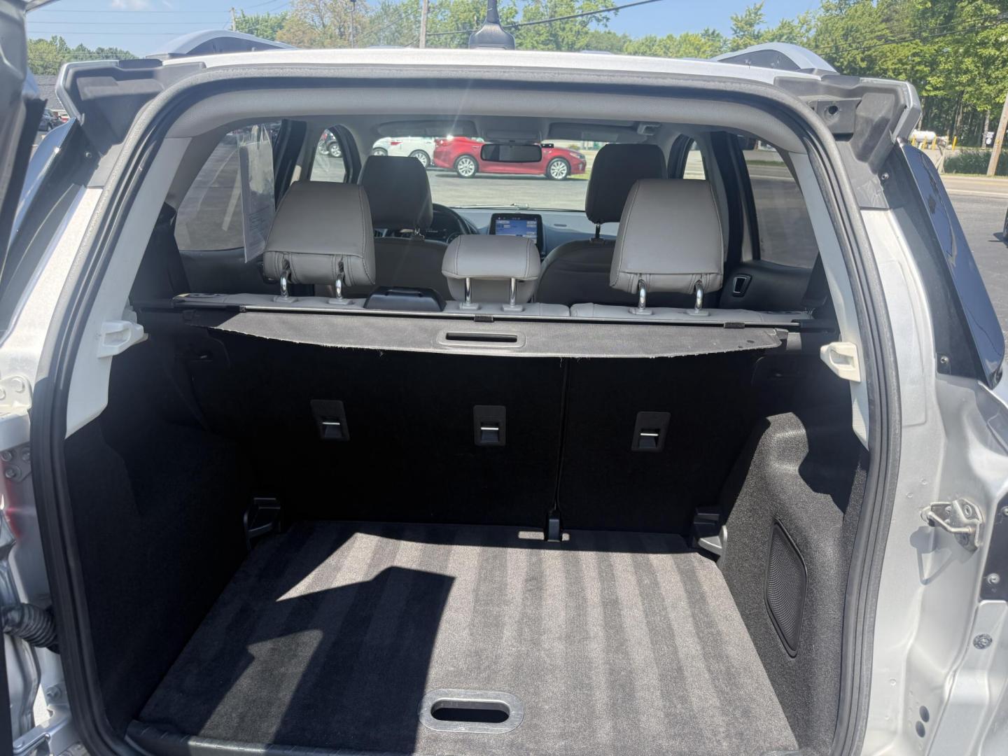 2018 Silver /Gray Ford EcoSport Titanium AWD (MAJ6P1WL0JC) with an 2.0L I4 DOHC 16V engine, 6-Speed Automatic transmission, located at 11115 Chardon Rd. , Chardon, OH, 44024, (440) 214-9705, 41.580246, -81.241943 - This 2018 Ford EcoSport Titanium 4WD features a 2.0L I4 engine paired with a 6-speed automatic transmission, delivering up to 29 MPG on the highway. It boasts a leather interior with heated front seats, a single-zone automatic climate control system, and a premium B&O sound system. Technological ame - Photo#40