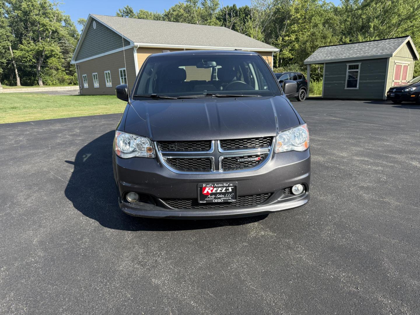 2017 Gray /Black Dodge Grand Caravan SE (2C4RDGBG0HR) with an 3.6L V6 DOHC 24V FFV engine, 6A transmission, located at 11115 Chardon Rd. , Chardon, OH, 44024, (440) 214-9705, 41.580246, -81.241943 - This 2017 Dodge Grand Caravan SE is a versatile minivan powered by a 3.6L Pentastar V6 engine with a 6-speed automatic transmission, offering practical features like daytime running lights, flex-fuel capability, and a power driver's seat. It provides comfortable seating with 2nd-row captain’s chai - Photo#1