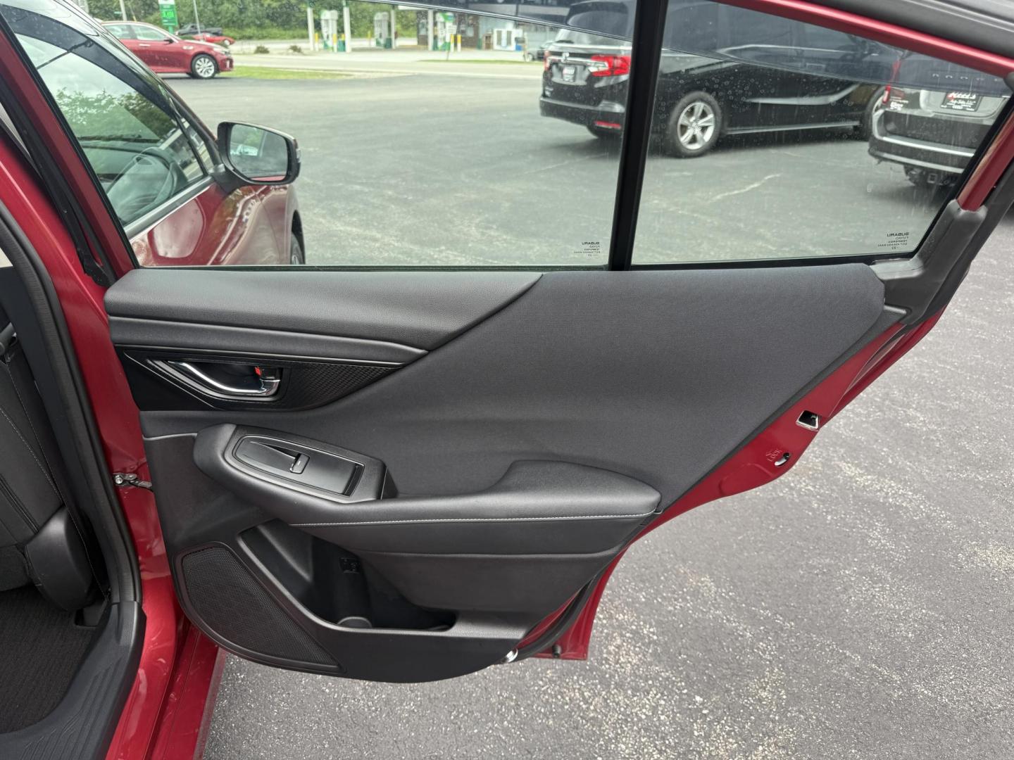 2023 Red /Black Subaru Legacy Premium (4S3BWAC6XP3) with an 2.5L H4 DOHC 16V engine, Automatic transmission, located at 11115 Chardon Rd. , Chardon, OH, 44024, (440) 214-9705, 41.580246, -81.241943 - This One Owner 2023 Subaru Legacy Premium, equipped with a 2.5L H4 engine and Symmetrical All-Wheel Drive, offers up to 35 MPG on the highway. It features full LED exterior lighting, a power driver's seat, Subaru's EyeSight Driver Assist suite (including adaptive cruise control, lane keep assist, an - Photo#39