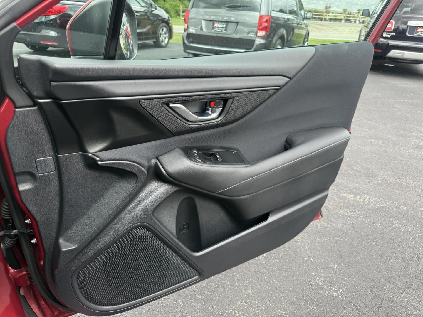 2023 Red /Black Subaru Legacy Premium (4S3BWAC6XP3) with an 2.5L H4 DOHC 16V engine, Automatic transmission, located at 11115 Chardon Rd. , Chardon, OH, 44024, (440) 214-9705, 41.580246, -81.241943 - This One Owner 2023 Subaru Legacy Premium, equipped with a 2.5L H4 engine and Symmetrical All-Wheel Drive, offers up to 35 MPG on the highway. It features full LED exterior lighting, a power driver's seat, Subaru's EyeSight Driver Assist suite (including adaptive cruise control, lane keep assist, an - Photo#44