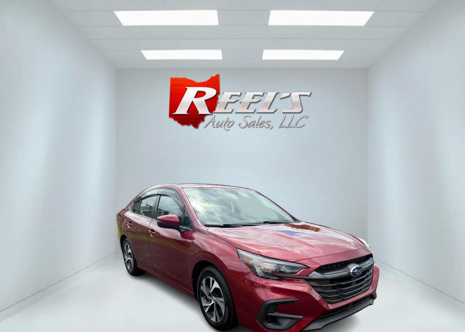 2023 Red /Black Subaru Legacy Premium (4S3BWAC6XP3) with an 2.5L H4 DOHC 16V engine, Automatic transmission, located at 547 E. Main St., Orwell, OH, 44076, (440) 437-5893, 41.535435, -80.847855 - One Owner 2023 Subaru Legacy Premium – Advanced Safety, Comfort, and All-Weather Confidence Experience the perfect blend of modern technology, comfort, and legendary all-weather capability with this 2023 Subaru Legacy Premium. Powered by an efficient 2.5L H4 engine and Subaru’s renowned Symme - Photo#2