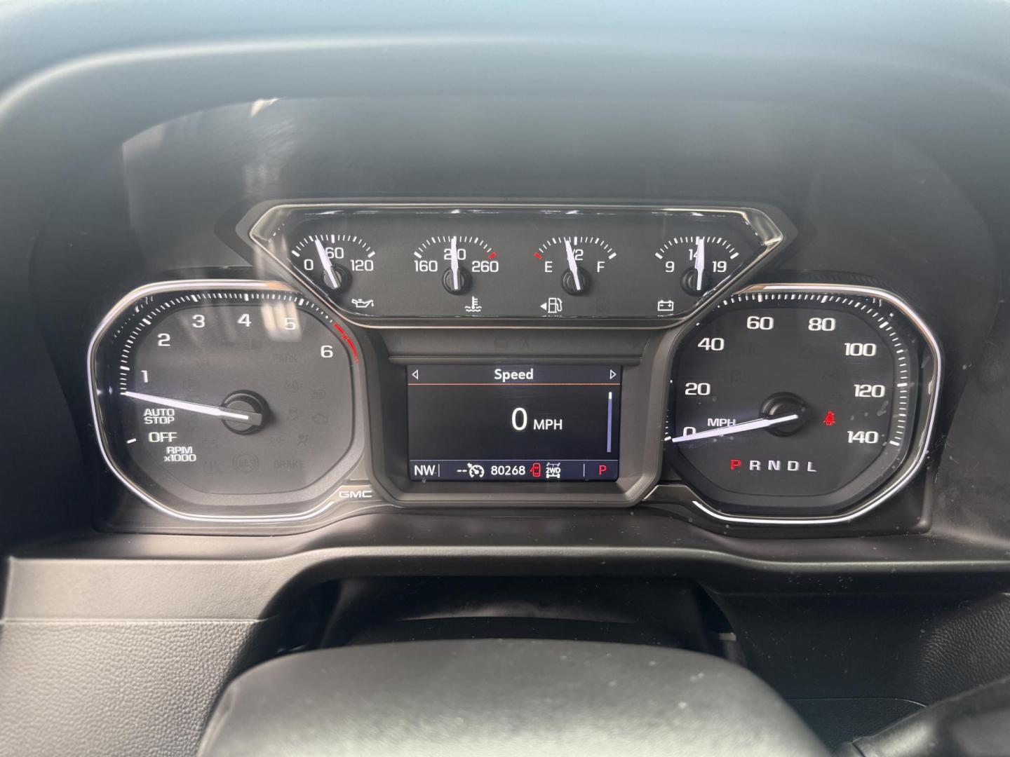 2019 Black /Black GMC Sierra 1500 SLE Double Cab 4WD (1GTR9BED1KZ) with an 5.3L V8 OHV 16V engine, 6A transmission, located at 547 E. Main St., Orwell, OH, 44076, (440) 437-5893, 41.535435, -80.847855 - This One Owner 2019 GMC Sierra 1500 SLE Double Cab, equipped with a powerful 5.3L EcoTec3 V8 engine and an 8-speed automatic transmission, features the X31 Offroad Package, G80 locking rear differential, and 3.23 gearing, giving it a robust 9,400-pound towing capacity. Comfort and technology highlig - Photo#27