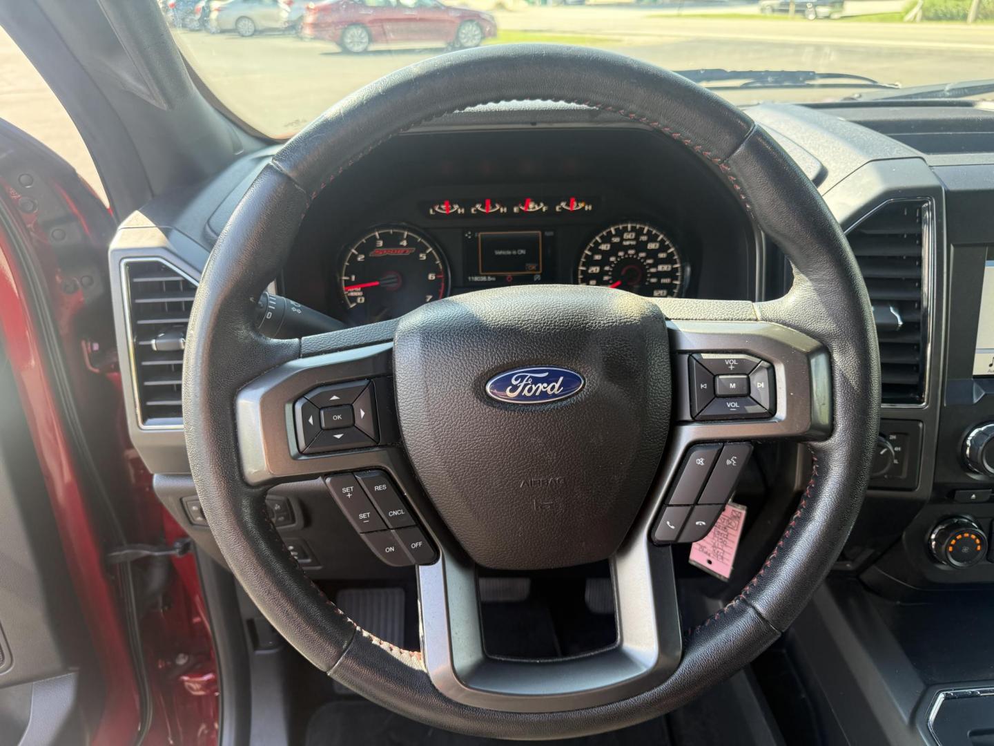 2018 Red /Black Ford F-150 XLT SuperCab 6.5-ft. 4WD (1FTEX1EP7JF) with an 2.7L V6 DOHC 24V TWIN TURBO engine, 10 Speed Auto transmission, located at 11115 Chardon Rd. , Chardon, OH, 44024, (440) 214-9705, 41.580246, -81.241943 - This 2018 Ford F-150 XLT SuperCab 4WD, powered by a 2.7L Twin Turbo EcoBoost V6 and paired with a 10-speed automatic transmission, offers robust performance and versatility, including a 3.73 locking rear differential and an 8,100-pound towing capacity. Comfort and convenience features include power - Photo#25
