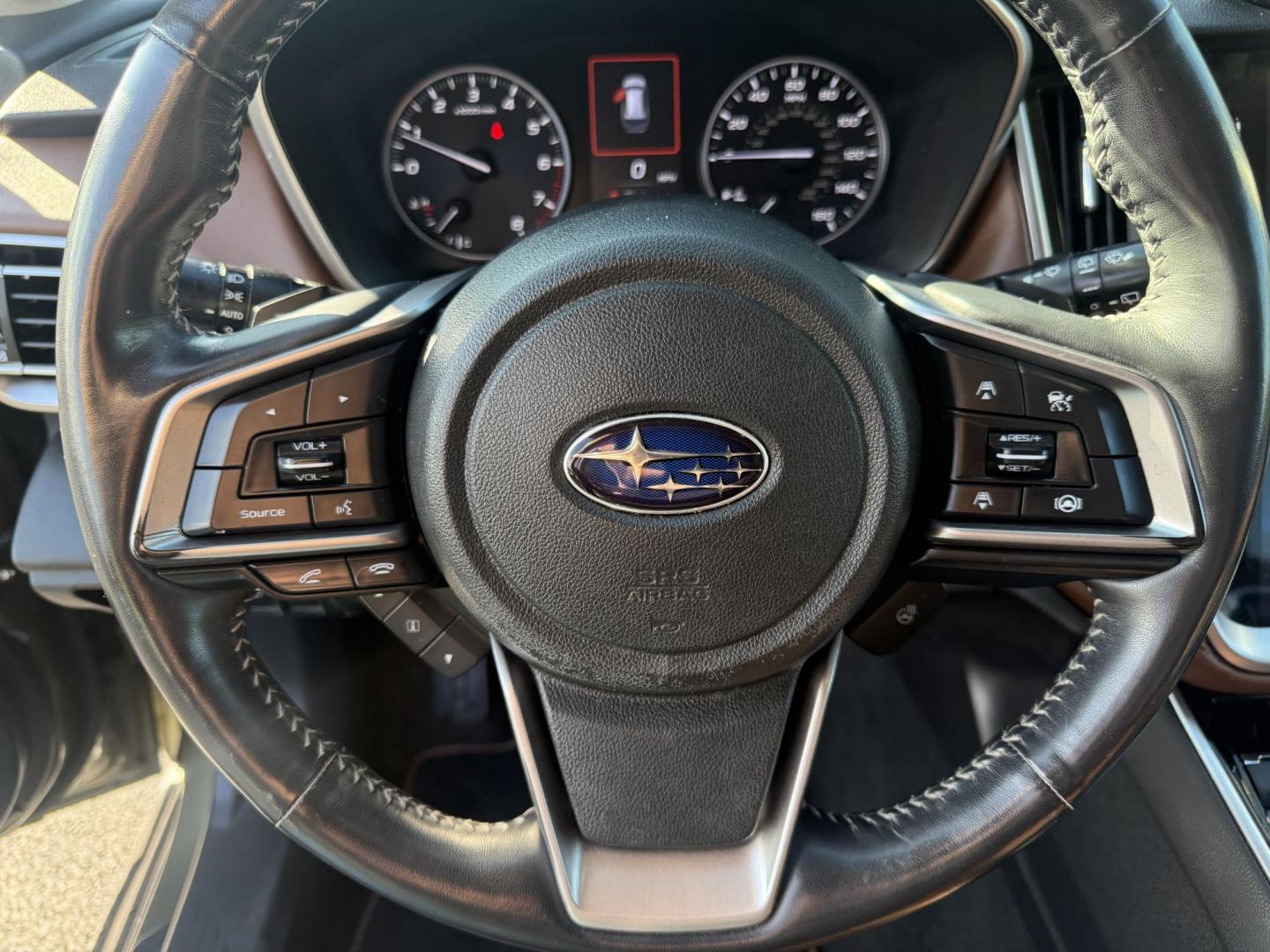 2020 Green /Brown Subaru Outback Touring (4S4BTAPC4L3) with an 2.5L H4 DOHC 16V engine, Automatic transmission, located at 11115 Chardon Rd. , Chardon, OH, 44024, (440) 214-9705, 41.580246, -81.241943 - This One Owner 2020 Subaru Outback Touring with a 2.5L H4 engine and Symmetrical AWD delivers excellent versatility and efficiency, reaching up to 33 MPG highway. It boasts a luxurious leather interior, heated and cooled power front seats, dual-zone automatic climate control, a large 11.6-inch touch - Photo#25