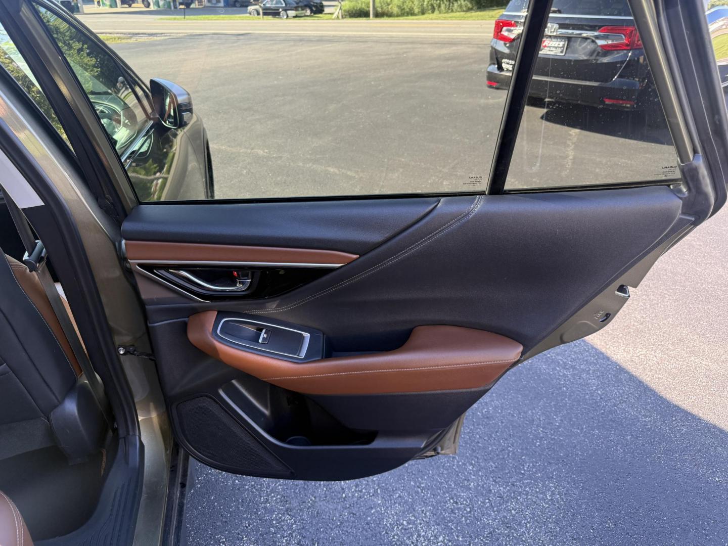 2020 Green /Brown Subaru Outback Touring (4S4BTAPC4L3) with an 2.5L H4 DOHC 16V engine, Automatic transmission, located at 11115 Chardon Rd. , Chardon, OH, 44024, (440) 214-9705, 41.580246, -81.241943 - This One Owner 2020 Subaru Outback Touring with a 2.5L H4 engine and Symmetrical AWD delivers excellent versatility and efficiency, reaching up to 33 MPG highway. It boasts a luxurious leather interior, heated and cooled power front seats, dual-zone automatic climate control, a large 11.6-inch touch - Photo#52