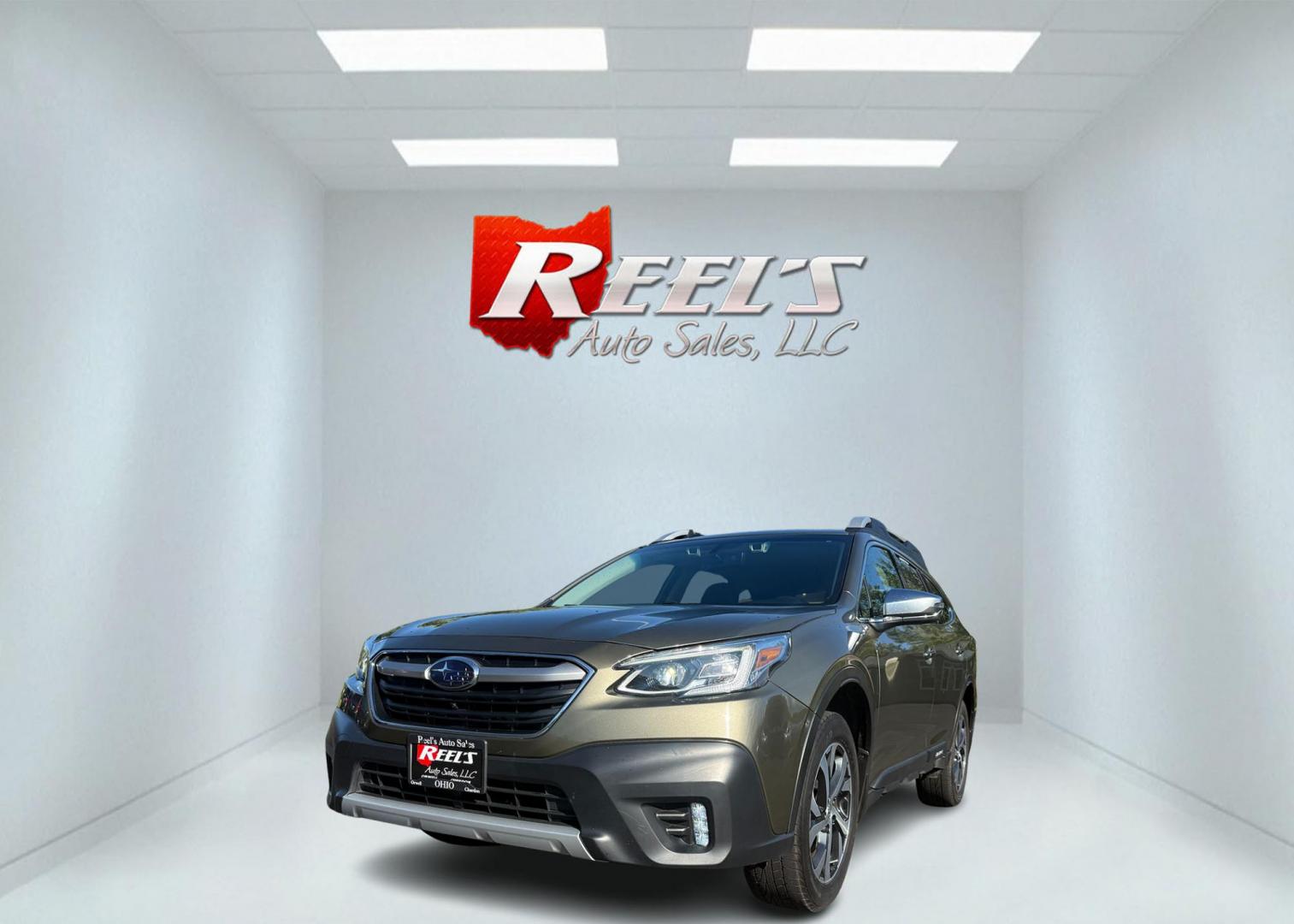 2020 Green /Brown Subaru Outback Touring (4S4BTAPC4L3) with an 2.5L H4 DOHC 16V engine, Automatic transmission, located at 547 E. Main St., Orwell, OH, 44076, (440) 437-5893, 41.535435, -80.847855 - 2020 Subaru Outback Touring – Luxury, Innovation, and Adventure-Ready Confidence Experience the pinnacle of comfort and capability in this 2020 Subaru Outback Touring. Powered by an efficient 2.5L H4 engine and Subaru’s renowned Symmetrical All-Wheel Drive system, this Outback delivers confid - Photo#0