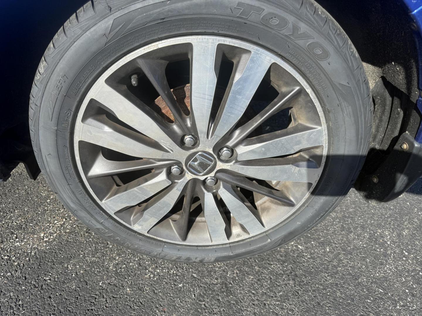 2016 Blue /Black Honda Fit EX-L CVT (3HGGK5H88GM) with an 1.5L I4 SOHC 16V engine, Automatic transmission, located at 11115 Chardon Rd. , Chardon, OH, 44024, (440) 214-9705, 41.580246, -81.241943 - This 2016 Honda Fit EX-L, powered by a 1.5L I4 engine, delivers impressive efficiency with up to 40 MPG highway and packs a surprising array of premium features for its class, including leather interior, heated front seats, a power moonroof, and a 7-inch touchscreen with push-button start. Safety an - Photo#11