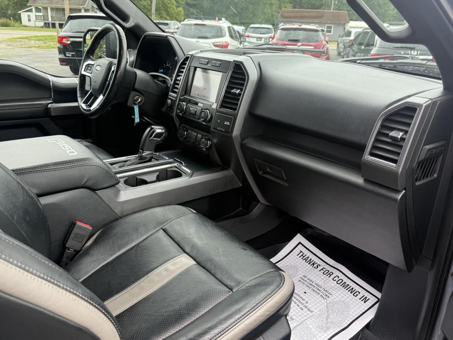 2019 Gray /Black Ford F-150 XLT SuperCrew 5.5-ft. Bed 4WD (1FTEW1EP8KF) with an 2.7L V6 DOHC 24V TWIN TURBO engine, 10 Speed Automatic Transmission transmission, located at 547 E. Main St., Orwell, OH, 44076, (440) 437-5893, 41.535435, -80.847855 - This 2019 Ford F-150 XLT Crew Cab with the 2.7L Twin Turbo EcoBoost V6 and 10-speed automatic transmission offers a strong blend of power and efficiency, delivering 24 MPG on the highway and a towing capacity of 7,600 lbs—ideal for both daily driving and moderate hauling needs. Equipped with 3.55 - Photo#46