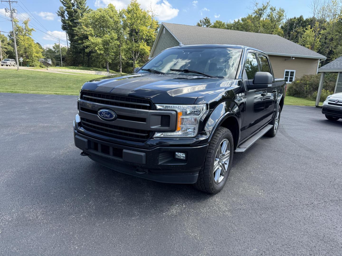 2018 Black /Black Ford F-150 XLT SuperCrew 5.5-ft. Bed 4WD (1FTEW1EP8JF) with an 2.7L V6 DOHC 24V TWIN TURBO engine, 10 Speed Auto transmission, located at 11115 Chardon Rd. , Chardon, OH, 44024, (440) 214-9705, 41.580246, -81.241943 - Photo#0