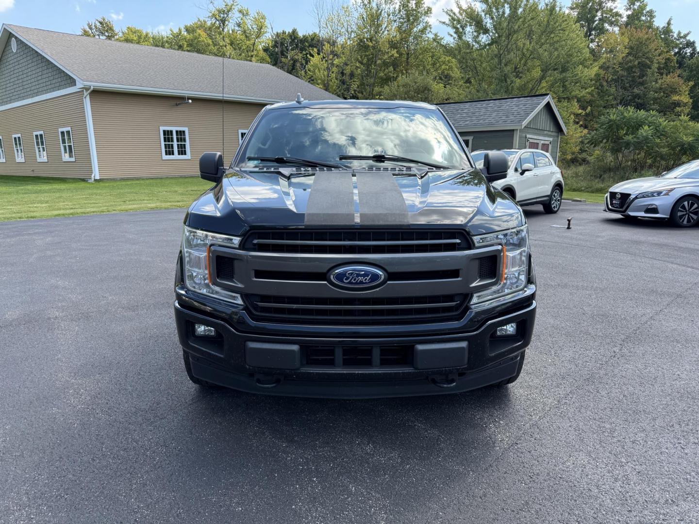 2018 Black /Black Ford F-150 XLT SuperCrew 5.5-ft. Bed 4WD (1FTEW1EP8JF) with an 2.7L V6 DOHC 24V TWIN TURBO engine, 10 Speed Auto transmission, located at 11115 Chardon Rd. , Chardon, OH, 44024, (440) 214-9705, 41.580246, -81.241943 - Photo#1