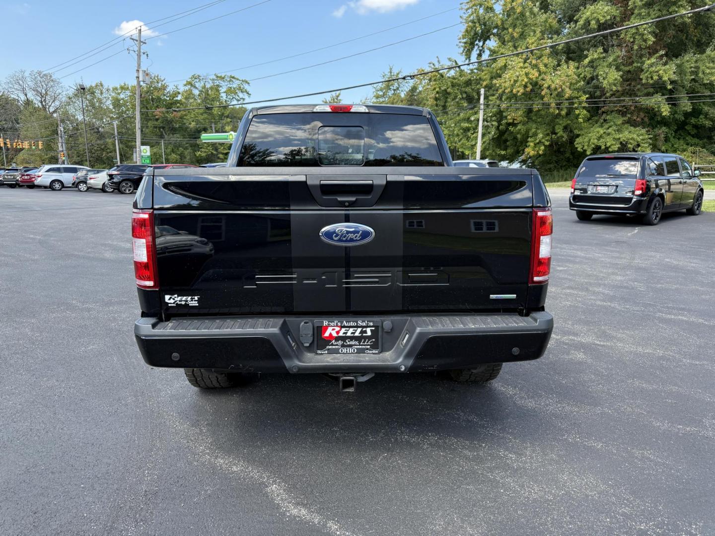 2018 Black /Black Ford F-150 XLT SuperCrew 5.5-ft. Bed 4WD (1FTEW1EP8JF) with an 2.7L V6 DOHC 24V TWIN TURBO engine, 10 Speed Auto transmission, located at 11115 Chardon Rd. , Chardon, OH, 44024, (440) 214-9705, 41.580246, -81.241943 - Photo#9