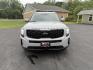 2021 Gray /Black Kia Telluride EX AWD (5XYP3DHC9MG) with an 3.8L V6 DOHC 24V engine, 8A transmission, located at 11115 Chardon Rd. , Chardon, OH, 44024, (440) 214-9705, 41.580246, -81.241943 - This One Owner 2021 Kia Telluride EX AWD, powered by a 3.8L V6 and 8-speed automatic transmission, is a spacious and feature-rich SUV offering leather interior, heated and cooled power front seats, 2nd row captain’s chairs, tri-zone automatic climate control, and a power sunroof. Its tech highligh - Photo#1