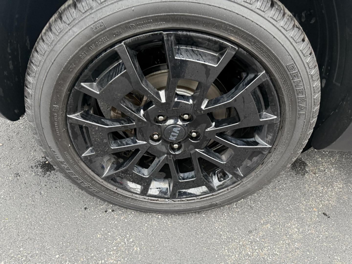 2021 Gray /Black Kia Telluride EX AWD (5XYP3DHC9MG) with an 3.8L V6 DOHC 24V engine, 8A transmission, located at 11115 Chardon Rd. , Chardon, OH, 44024, (440) 214-9705, 41.580246, -81.241943 - This One Owner 2021 Kia Telluride EX AWD, powered by a 3.8L V6 and 8-speed automatic transmission, is a spacious and feature-rich SUV offering leather interior, heated and cooled power front seats, 2nd row captain’s chairs, tri-zone automatic climate control, and a power sunroof. Its tech highligh - Photo#6