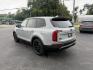2021 Gray /Black Kia Telluride EX AWD (5XYP3DHC9MG) with an 3.8L V6 DOHC 24V engine, 8A transmission, located at 11115 Chardon Rd. , Chardon, OH, 44024, (440) 214-9705, 41.580246, -81.241943 - This One Owner 2021 Kia Telluride EX AWD, powered by a 3.8L V6 and 8-speed automatic transmission, is a spacious and feature-rich SUV offering leather interior, heated and cooled power front seats, 2nd row captain’s chairs, tri-zone automatic climate control, and a power sunroof. Its tech highligh - Photo#9