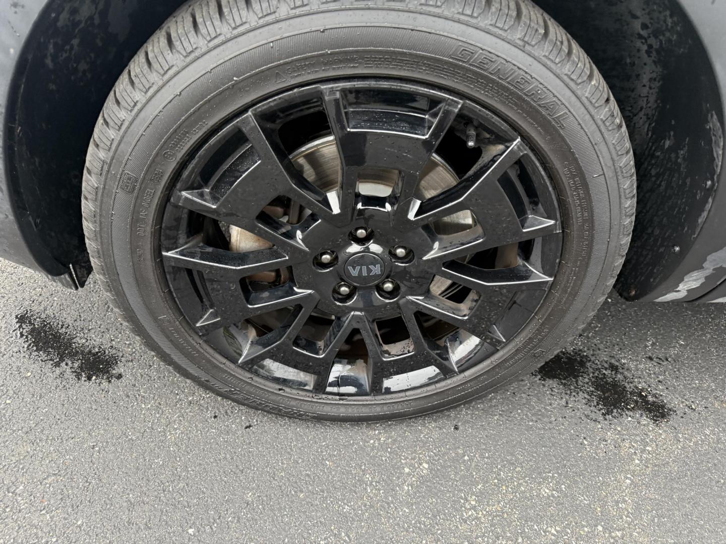 2021 Gray /Black Kia Telluride EX AWD (5XYP3DHC9MG) with an 3.8L V6 DOHC 24V engine, 8A transmission, located at 11115 Chardon Rd. , Chardon, OH, 44024, (440) 214-9705, 41.580246, -81.241943 - This One Owner 2021 Kia Telluride EX AWD, powered by a 3.8L V6 and 8-speed automatic transmission, is a spacious and feature-rich SUV offering leather interior, heated and cooled power front seats, 2nd row captain’s chairs, tri-zone automatic climate control, and a power sunroof. Its tech highligh - Photo#13