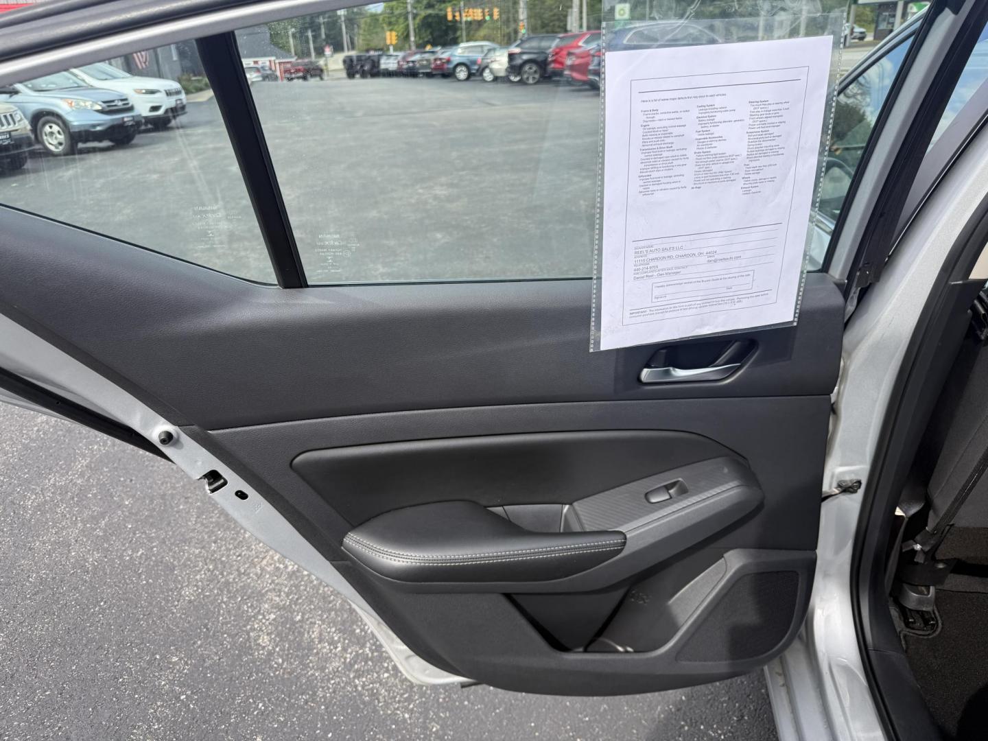 2022 Silver /Black Nissan Altima 2.5 SV (1N4BL4DV9NN) with an 2.5L I4 DOHC 16V engine, Automatic transmission, located at 11115 Chardon Rd. , Chardon, OH, 44024, (440) 214-9705, 41.580246, -81.241943 - This One Owner 2022 Nissan Altima 2.5 SV features a 2.5L I4 engine delivering up to 37 MPG on the highway and comes equipped with modern tech and safety, including forward collision warning, lane departure warning, blind spot monitoring, and remote start. Comfort and convenience are enhanced with a - Photo#32