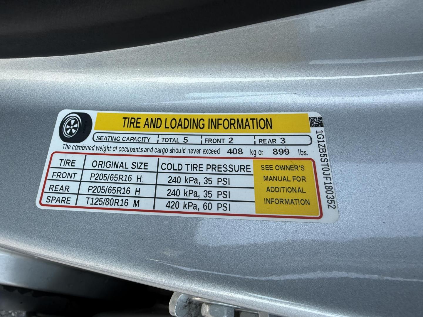 2018 Silver /Black Chevrolet Malibu LS (1G1ZB5ST0JF) with an 1.5L I4 DOHC 16V Turbo engine, 6A transmission, located at 11115 Chardon Rd. , Chardon, OH, 44024, (440) 214-9705, 41.580246, -81.241943 - This 2018 Chevrolet Malibu LS is a fuel-efficient midsize sedan powered by a 1.5L turbocharged EcoTec I4 engine and 6-speed automatic transmission, achieving up to 36 MPG on the highway. It features a 7.0" touchscreen with Apple CarPlay and Android Auto, a 4.2" gauge cluster screen, backup camera, a - Photo#18