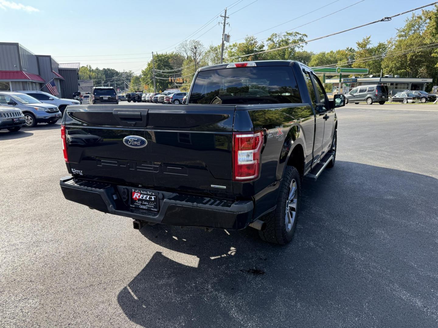 2019 Black /Black Ford F-150 STX SuperCab 6.5-ft. 4WD (1FTEX1EP2KK) with an 2.7L V6 DOHC 24V TWIN TURBO engine, 10 Speed Auto transmission, located at 11115 Chardon Rd. , Chardon, OH, 44024, (440) 214-9705, 41.580246, -81.241943 - This 2019 Ford F-150 STX SuperCab 4WD is a capable and efficient pickup, powered by a 2.7L twin-turbo EcoBoost V6 engine with 325 hp and 400 lb-ft of torque, paired to a 10-speed automatic transmission and 3.55 gearing, achieving 24 MPG highway and offering a 7,600-pound towing capacity. It features - Photo#8