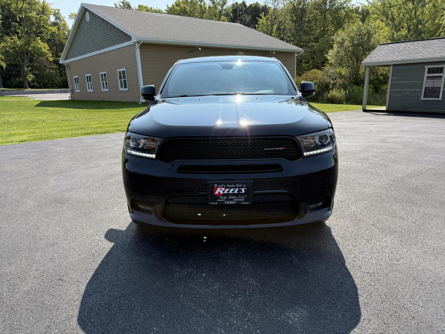 2019 Black /Black Dodge Durango GT Plus AWD (1C4RDJDGXKC) with an 3.6L V6 DOHC 24V engine, 8A transmission, located at 547 E. Main St., Orwell, OH, 44076, (440) 437-5893, 41.535435, -80.847855 - The 2019 Dodge Durango GT Plus AWD is a versatile SUV powered by a 3.6L Pentastar V6 engine paired with an 8-speed automatic transmission, offering 25 MPG on the highway and a 3,500-pound towing capacity. It features a leather interior with power front seats, heated front and second-row seats, tri-z - Photo#1
