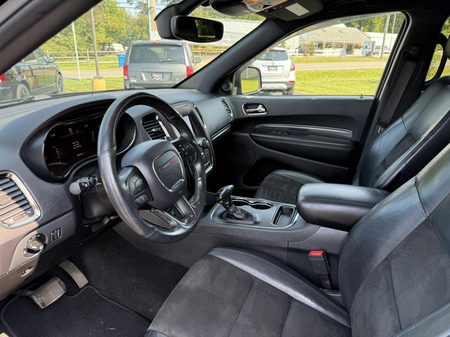 2019 Black /Black Dodge Durango GT Plus AWD (1C4RDJDGXKC) with an 3.6L V6 DOHC 24V engine, 8A transmission, located at 547 E. Main St., Orwell, OH, 44076, (440) 437-5893, 41.535435, -80.847855 - The 2019 Dodge Durango GT Plus AWD is a versatile SUV powered by a 3.6L Pentastar V6 engine paired with an 8-speed automatic transmission, offering 25 MPG on the highway and a 3,500-pound towing capacity. It features a leather interior with power front seats, heated front and second-row seats, tri-z - Photo#15