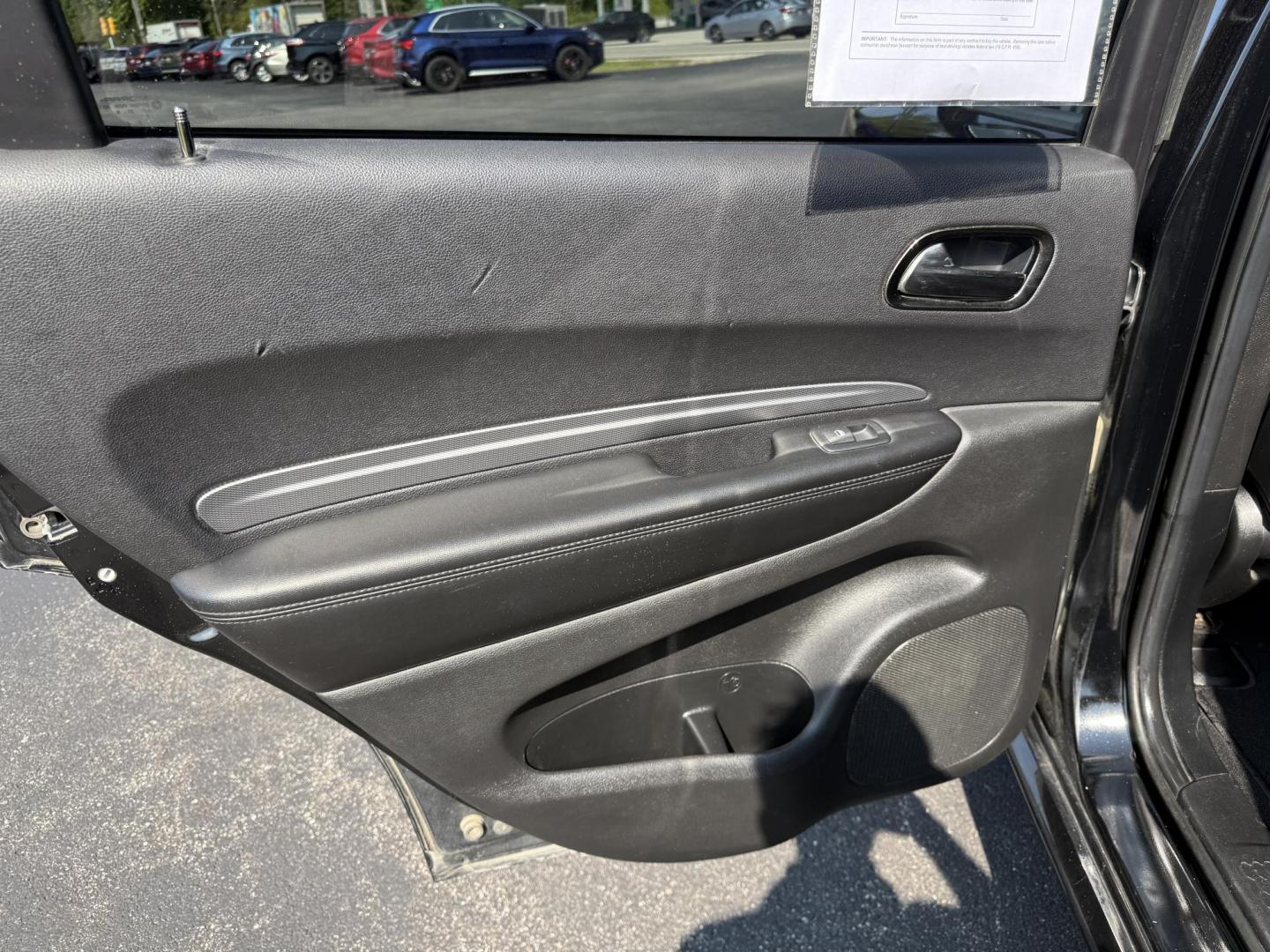 2019 Black /Black Dodge Durango GT Plus AWD (1C4RDJDGXKC) with an 3.6L V6 DOHC 24V engine, 8A transmission, located at 547 E. Main St., Orwell, OH, 44076, (440) 437-5893, 41.535435, -80.847855 - The 2019 Dodge Durango GT Plus AWD is a versatile SUV powered by a 3.6L Pentastar V6 engine paired with an 8-speed automatic transmission, offering 25 MPG on the highway and a 3,500-pound towing capacity. It features a leather interior with power front seats, heated front and second-row seats, tri-z - Photo#34