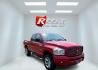 2008 Red /Gray Dodge Ram 1500 SLT Quad Cab 4WD (1D7HU18288S) with an 5.7L V8 OHV 16V engine, 5-Speed Automatic Overdrive transmission, located at 547 E. Main St., Orwell, OH, 44076, (440) 437-5893, 41.535435, -80.847855 - This 2008 Dodge Ram 1500 SLT Quad Cab has spent it's entire life down in Texas. Powered by the 5.7 HEMI V8 engine, 5 speed automatic transmission and 3.93 gearing this truck is rated to tow a respectable 7,450 pounds. On the inside you get a power drivers seat and an aftermarket radio with Bluetooth - Photo#2
