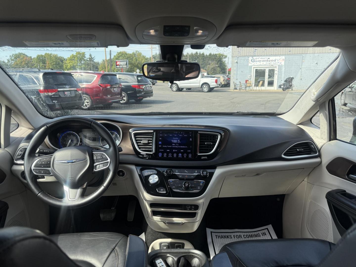 2017 Gray /Black Chrysler Pacifica Touring-L (2C4RC1BG8HR) with an 3.6L V6 DOHC 24V engine, 9 Speed Automatic transmission, located at 547 E. Main St., Orwell, OH, 44076, (440) 437-5893, 41.535435, -80.847855 - Photo#43