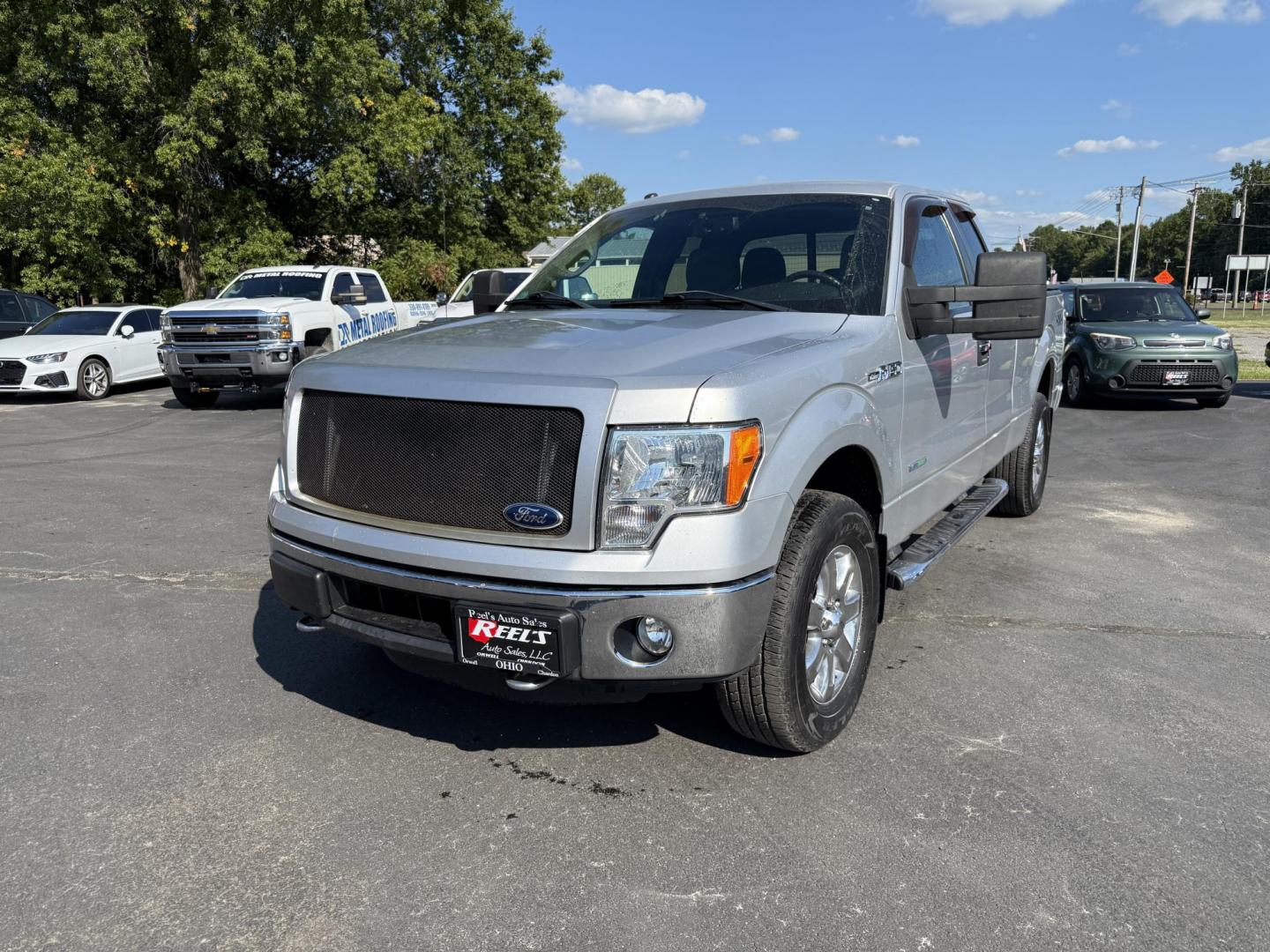 2014 Silver /Gray Ford F-150 XLT SuperCab 6.5-ft. Bed 4WD (1FTFX1ET5EF) with an 3.5L V6 Twin TURBO engine, 6-Speed Automatic transmission, located at 547 E. Main St., Orwell, OH, 44076, (440) 437-5893, 41.535435, -80.847855 - Photo#0