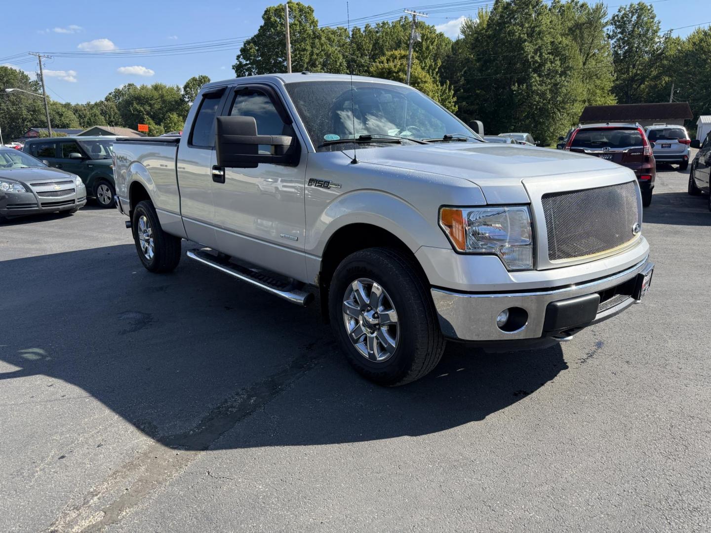 2014 Silver /Gray Ford F-150 XLT SuperCab 6.5-ft. Bed 4WD (1FTFX1ET5EF) with an 3.5L V6 Twin TURBO engine, 6-Speed Automatic transmission, located at 547 E. Main St., Orwell, OH, 44076, (440) 437-5893, 41.535435, -80.847855 - Photo#2