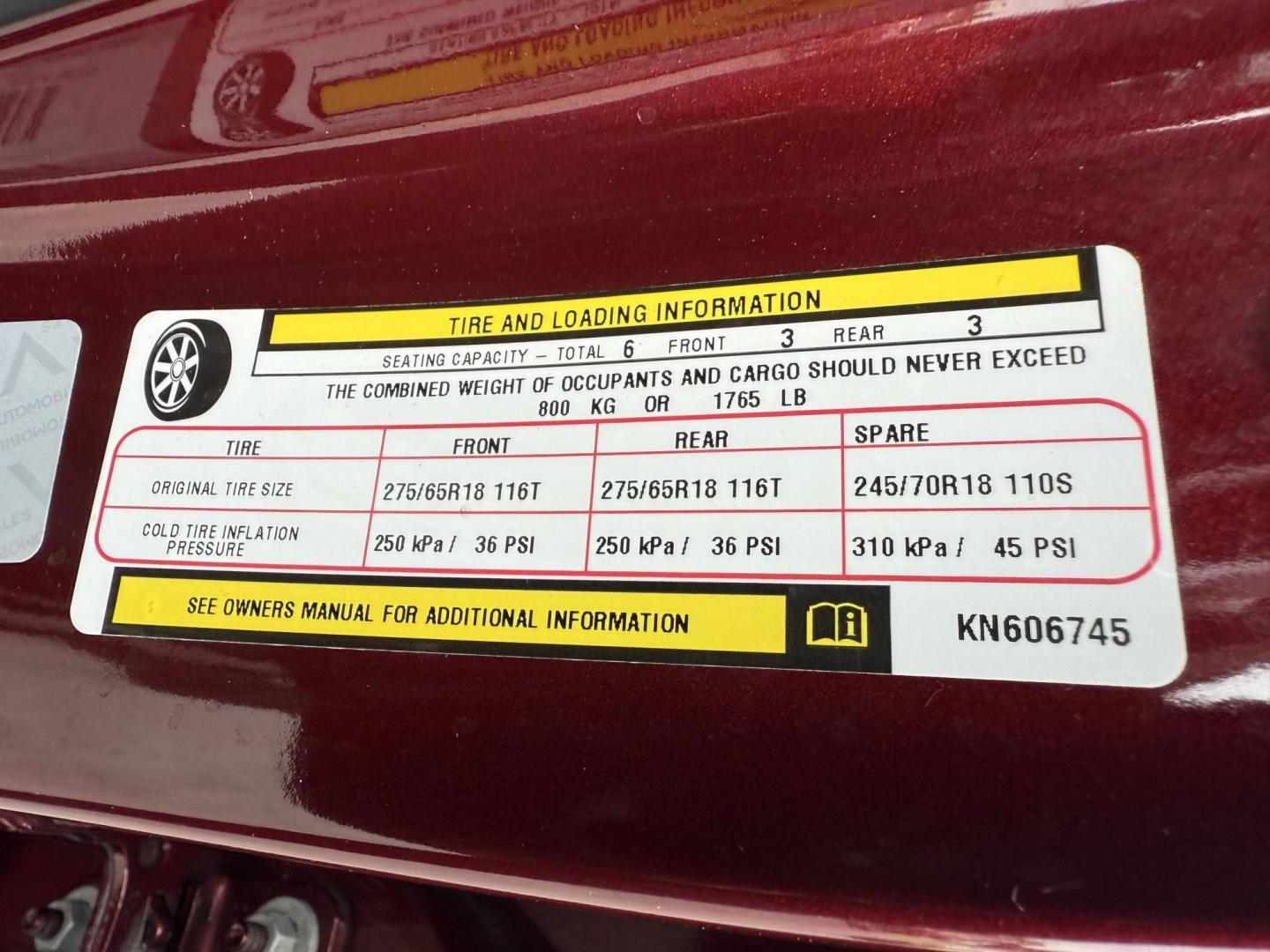 2019 Red /Black RAM 1500 Big Horn Crew Cab SWB 4WD (1C6SRFFTXKN) with an 5.7L V8 OHV 16V engine, Automatic transmission, located at 547 E. Main St., Orwell, OH, 44076, (440) 437-5893, 41.535435, -80.847855 - This 2019 Ram 1500 Big Horn Crew Cab 4WD with a 5.7L HEMI V8 and 8-speed automatic transmission offers robust performance with 395 horsepower and 410 lb-ft of torque, featuring a 3.92 axle ratio for a strong 11,340-pound towing capacity. It balances power with comfort and technology, boasting a 3.5" - Photo#23